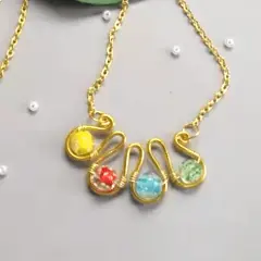 Jak zrobić naszyjnik z kamieniem z drutu - prosty tutorial DIY