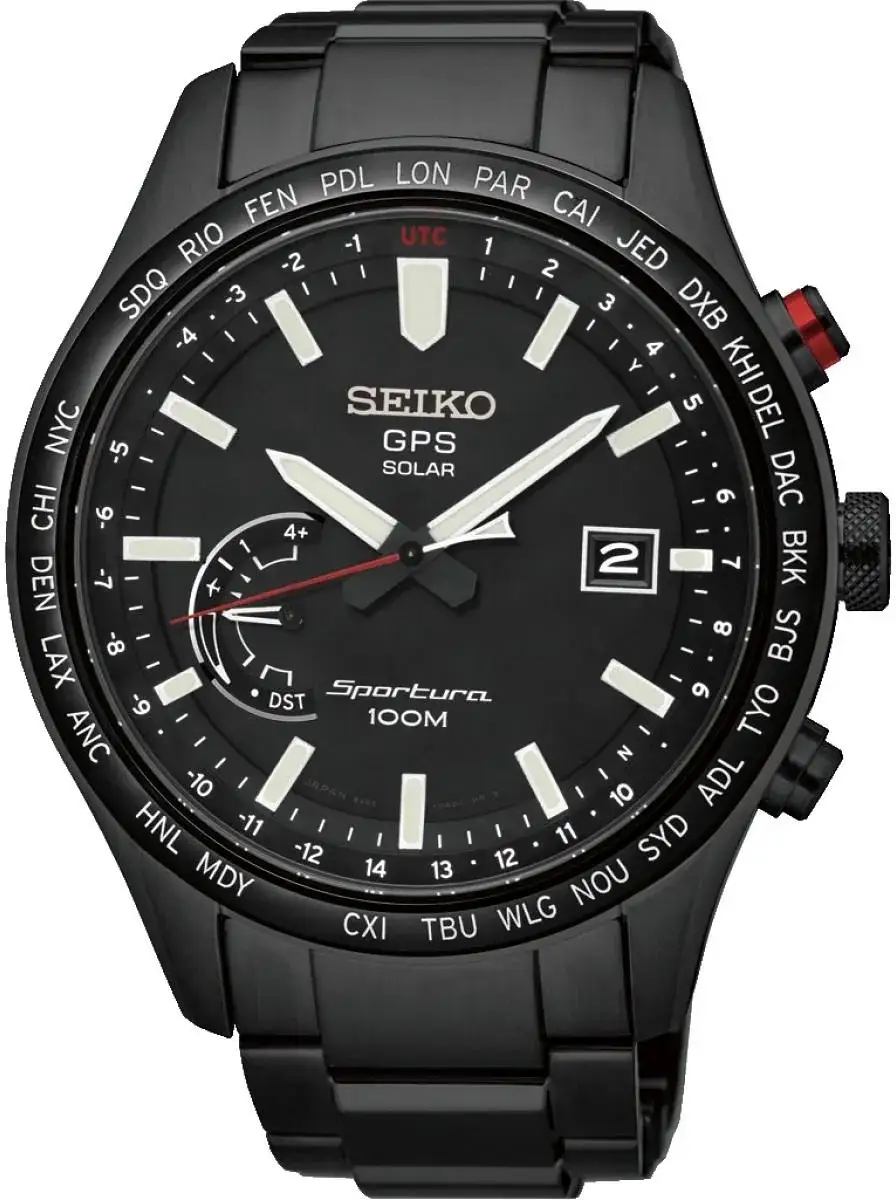 Zdjęcie Zegarek męski Seiko Solar Sportura GPS - sprawdź unikalne funkcje i modele